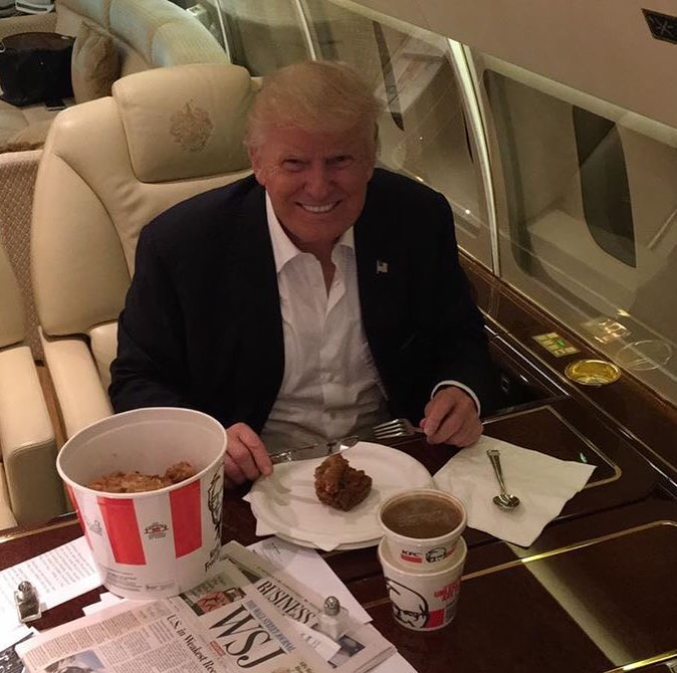 Donald Trump KFC